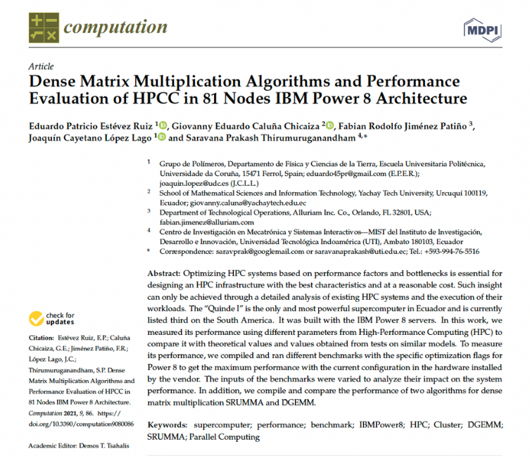 Dense Matrix Multiplication Algorithms and Performance Evaluation